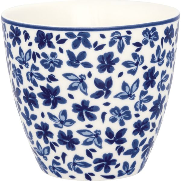 GreenGate, cereal bowl Fleur blue